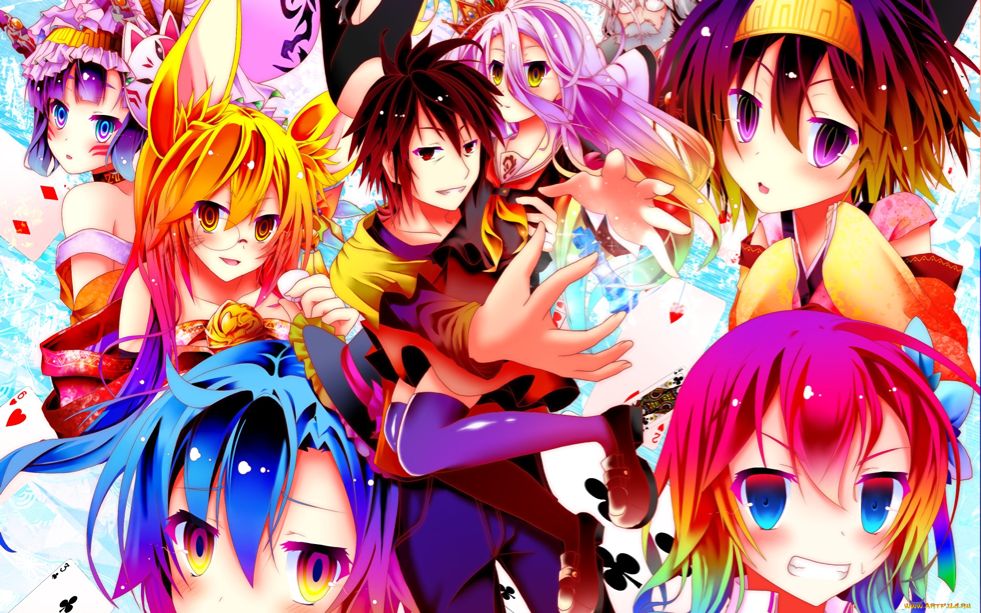 , no game no life, , , 